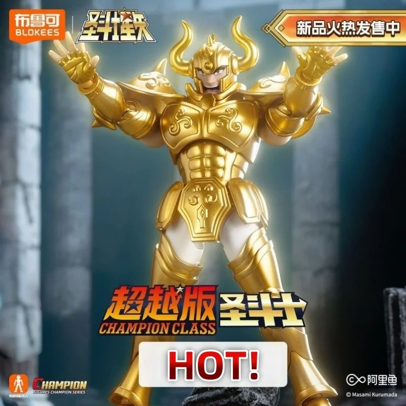

Новый набор фигурок Blokees Saint Seiya - Taurus Aiolos & Pegasus Seiya, аниме-модель, коллекционные игрушки, подарок класса чемпионов