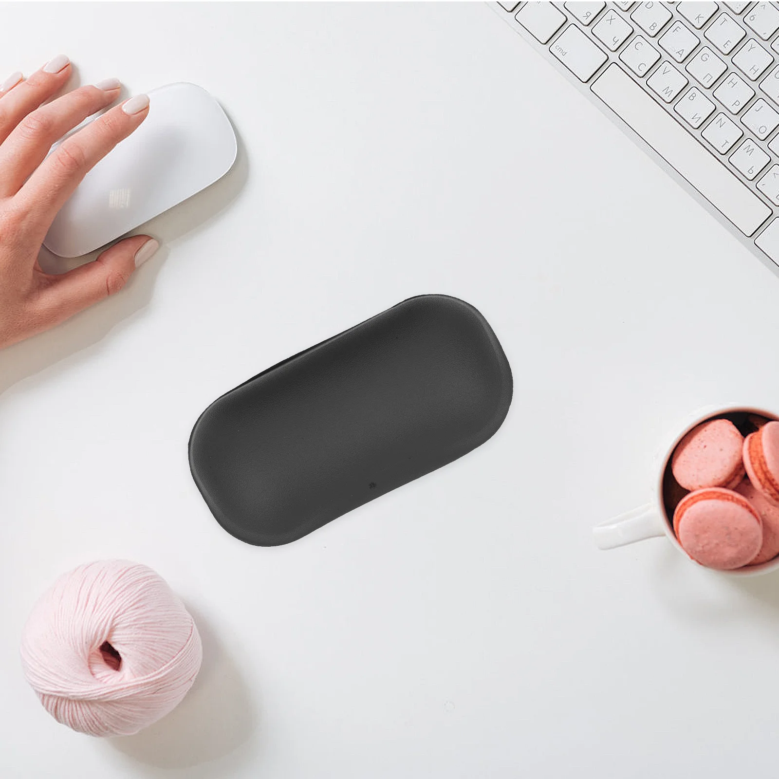 

Silicone Wrist Rest Support Cushion for Mouse Laptop Computer Ergonomic Design Portable Mousepad with Wrist Rest
