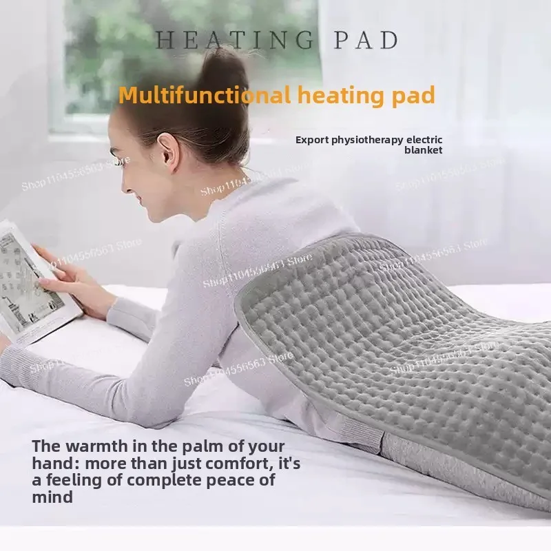 84x43cm Winter Warm Electric Heating Pad - Intelligent Constant Temperature for Home Therapy (Heating Blanket & Cushion 2-in-1)