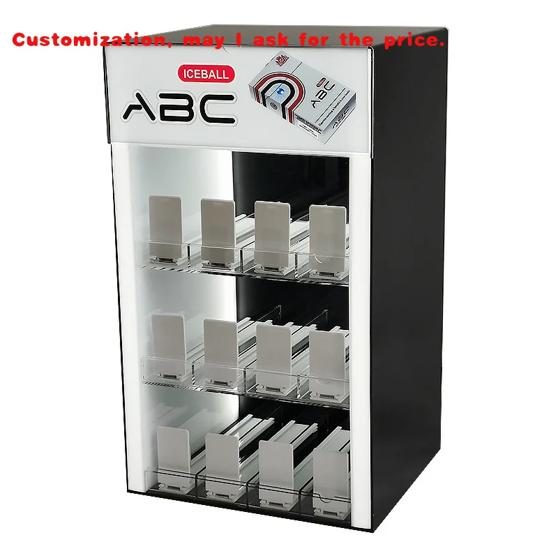 custom.Acrylic Customized With Lighter Shop Stand Display Rack