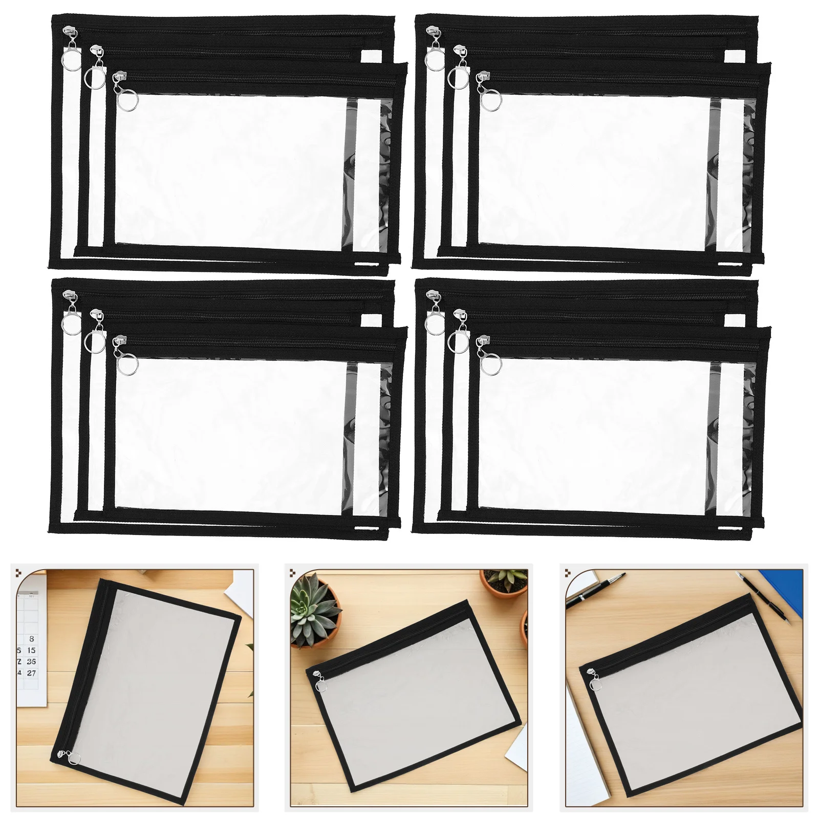 

12 шт., прозрачная ПВХ водонепроницаемая прозрачная сумка на молнии, небольшой дорожный органайзер, сумка для хранения туалетных принадлежностей для документов, держатель для макияжа