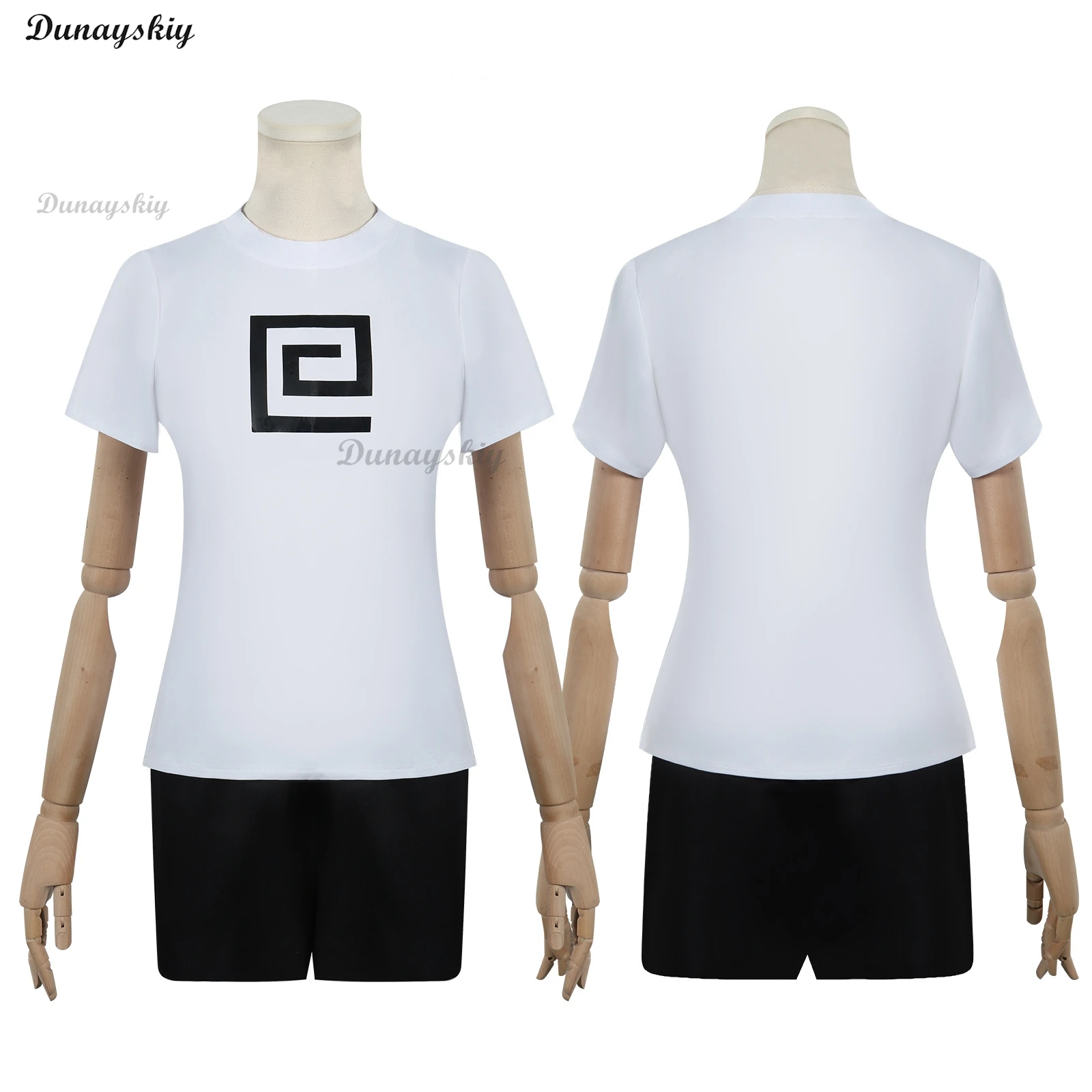 Anime SAKAMOTO DAYS Lu Shaotang Cosplay Costume Wig Red Plait Long Hair Pink Coat Top Shorts Set Halloween Cosplay Customized