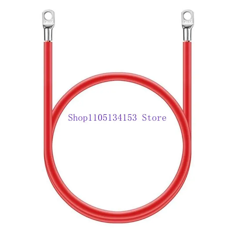 2 шт., обновленный 12 В, автоматический аккумулятор, заземляющий провод, силовой кабель, соединительный шнур 5AWG, комплект медных клемм, провод, автомобильный инвертор