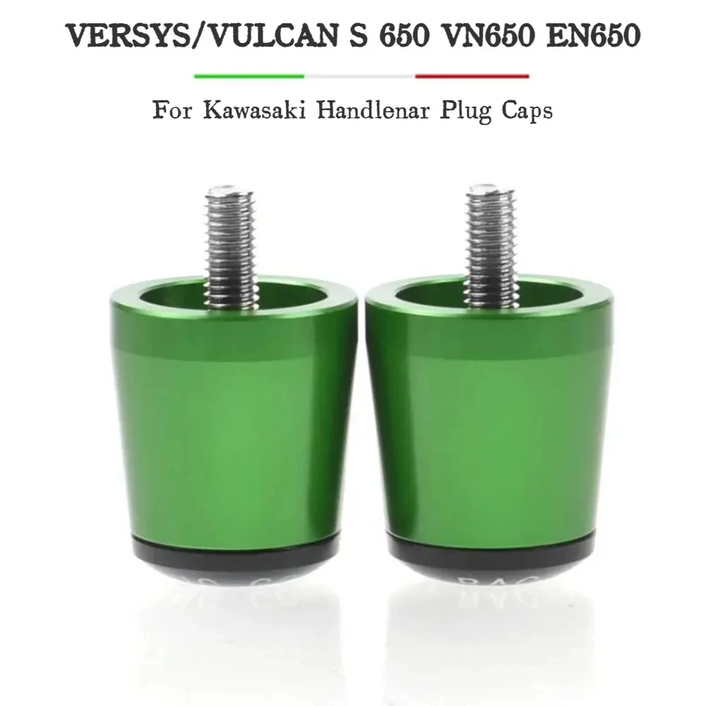 Motorcycle accessories Handlebar Grips Handle Bar Cap End Caps Plug Slider For Kawasaki VERSYS VULCAN S 650 VULCANS VN650 EN650