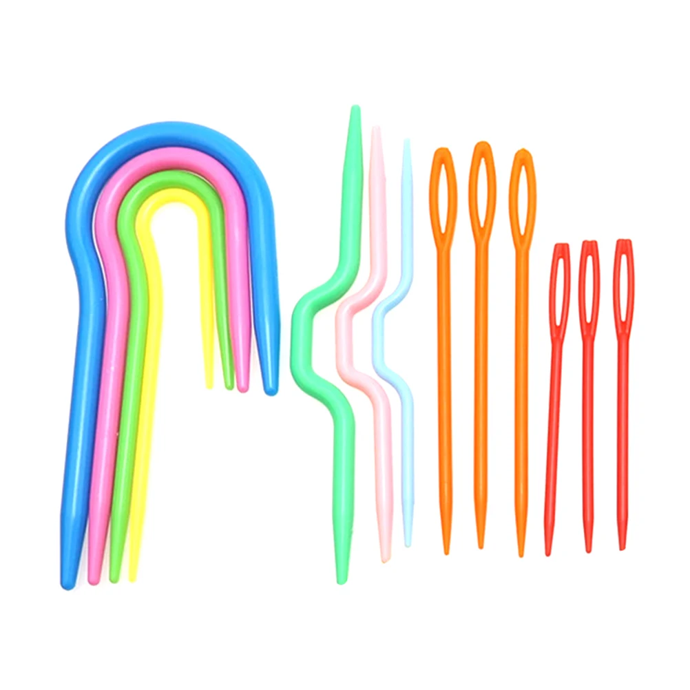 

Knitting Tools Crochet Hooks Set Durable Practical Stitch Needles Sewing Accessories Colorful Beginner Kit Gifts