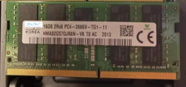 

Для Hynix SK 16G 2RX8 PC4-2666V-T ECC HMA82GS7DJR8N-VK память для ноутбука