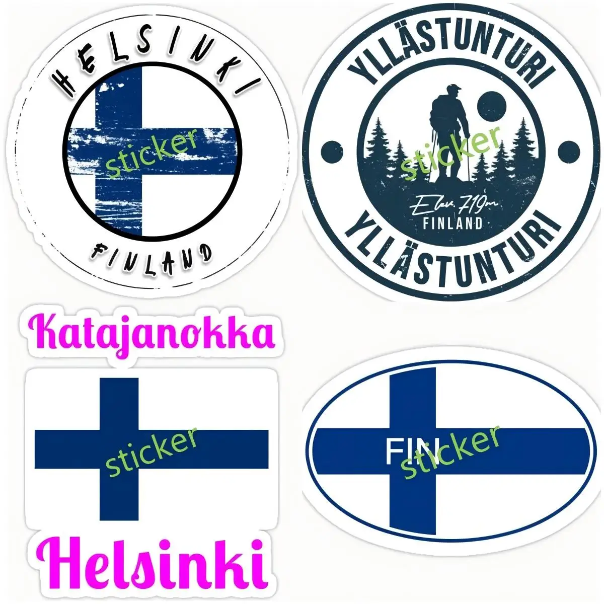 

Finland Sticker Personality 3d Car Stickers Automobiles Motorcycles Window Vinyl Decal Motorcycle Bumper Waterproof Decoration