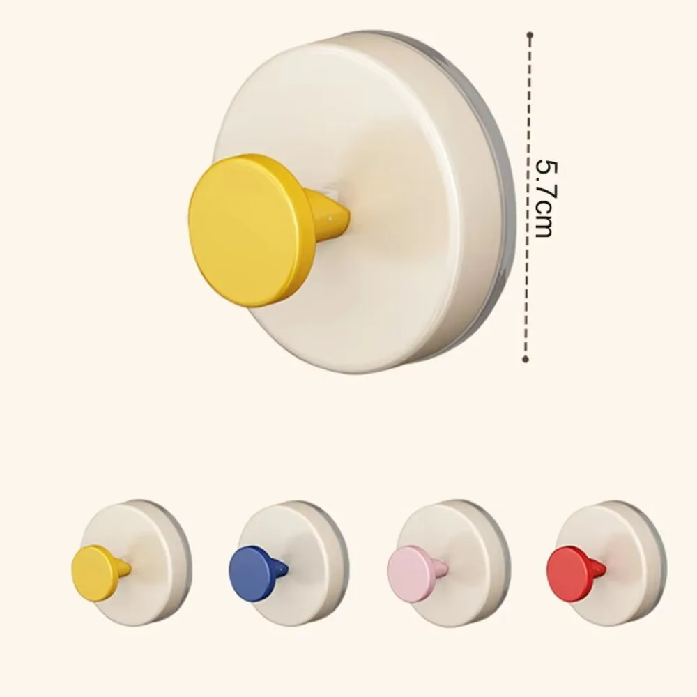 1/2個入り 穴あけ不要 吸盤フック 壁掛け 強力 ドーパミン接着剤フック 折りたたみ式デザイン 再利用可能 部屋のドア コートフック
