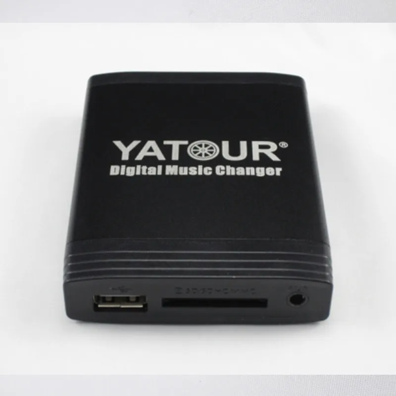 Yatour Car Digital  Music Changer USB MP3 AUX adapter For Volvo HU-xxx C70 S40 S60 S80  XC70 V70 V40 yt-m06