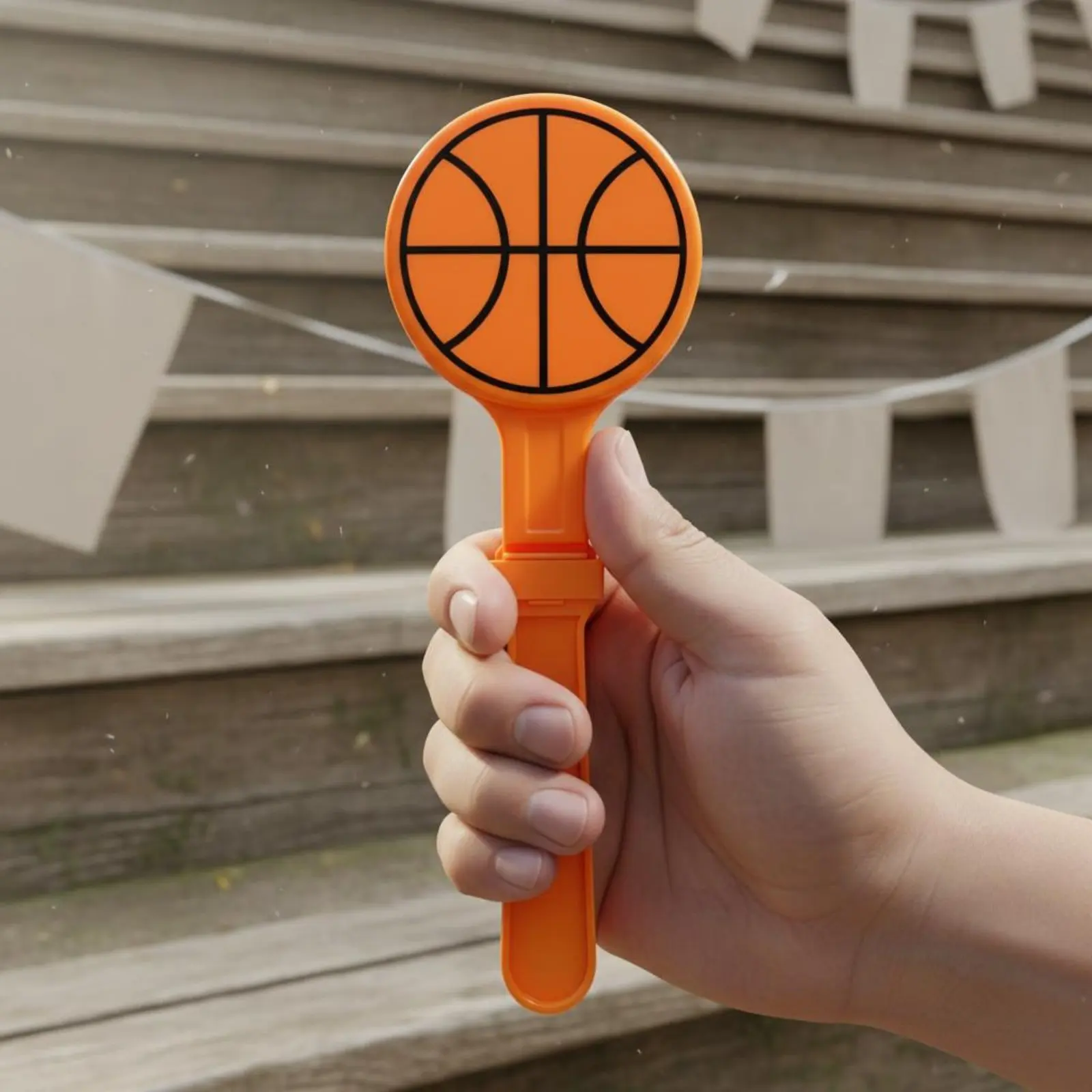 3ピースハンドクラッパーセット-持ちやすいフットボールクラッパー-スポーツ応援用具-大音量応援ファンスティック-軽量