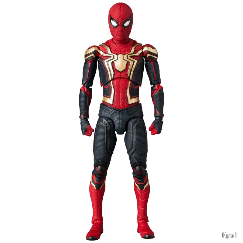 Mafex 245 1/12 Brandneue Day Spider-Man Integrierte Actionfigur mit Beweglichen Gelenken und Komplettem Zubehör Sammlermodell Spielzeug Geschenke – Detail 7