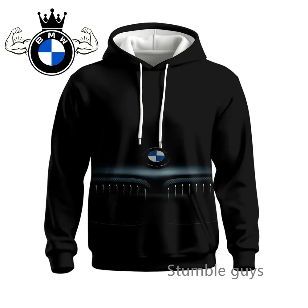 سويت شيرت بقلنسوة للخريف للرجال من BMW، سترة، سترة رياضية لسباق الدراجات النارية، سيارة رياضية M، سترة كاجوال عصرية ودافئة #5
