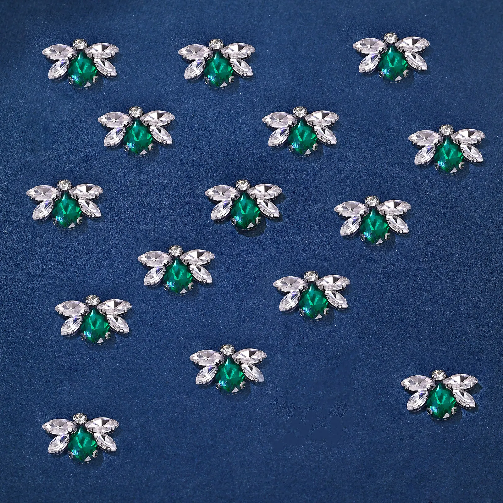 

15 шт., аппликация со стразами для одежды, шапок, сумок, украшения, аксессуары, нашивки ручной работы, украшение для шитья своими руками SP102