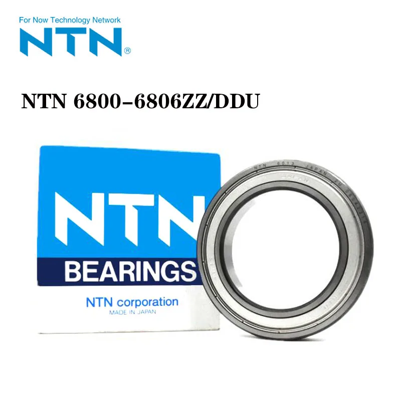 

NTN Japan Original Import 6800 6801 6802 6803 6804 6805 6806ZZ LLU Deep Groove Ball Bearing ABEC-9 High Speed Metal Rubber Cover