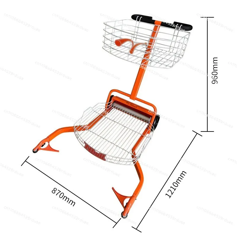 Tennis ball pickup cart ball pickup device ball pickup bucket