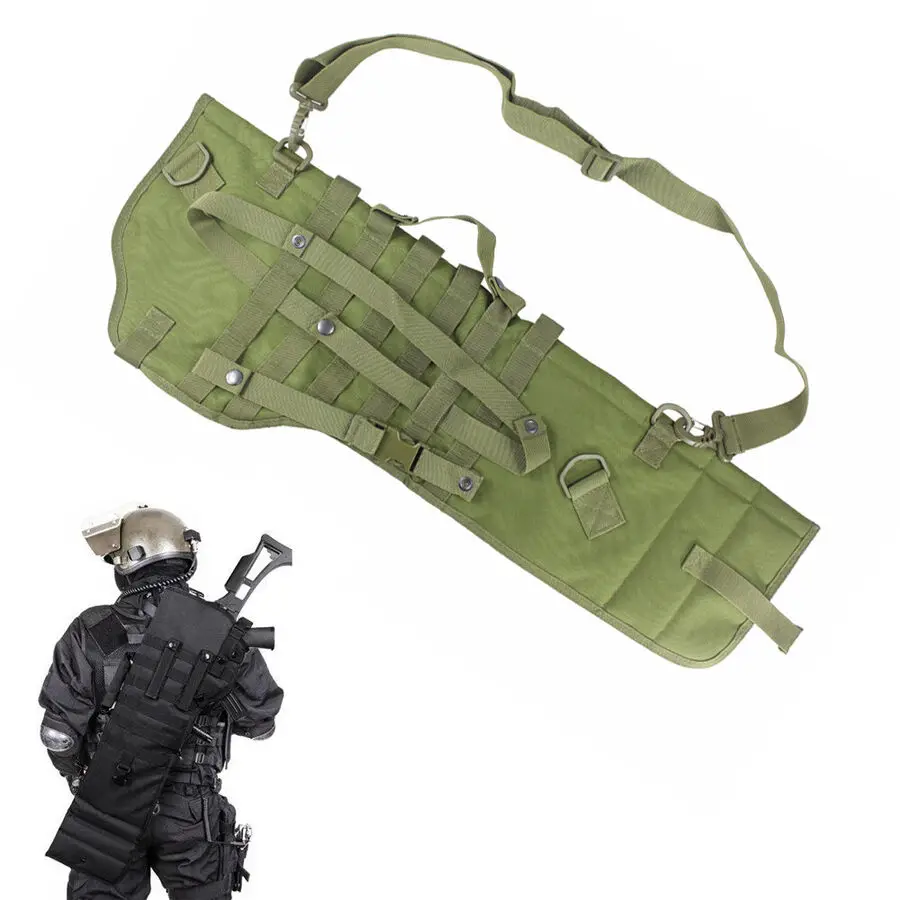 

Tactical Molle Shotgun Scabbard Holster, Rifle Sling Case Bag for Hunting, Outdoor Shotgun