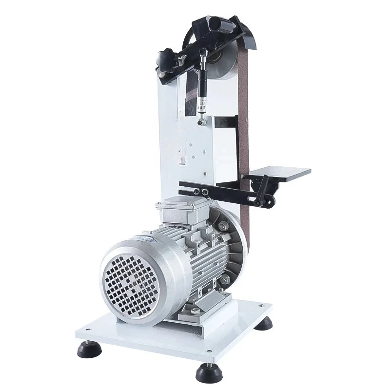 Vertical high-power belt abrasive machine stainless steel sheet metal grinding and polishing industrial 915 speed-regulated