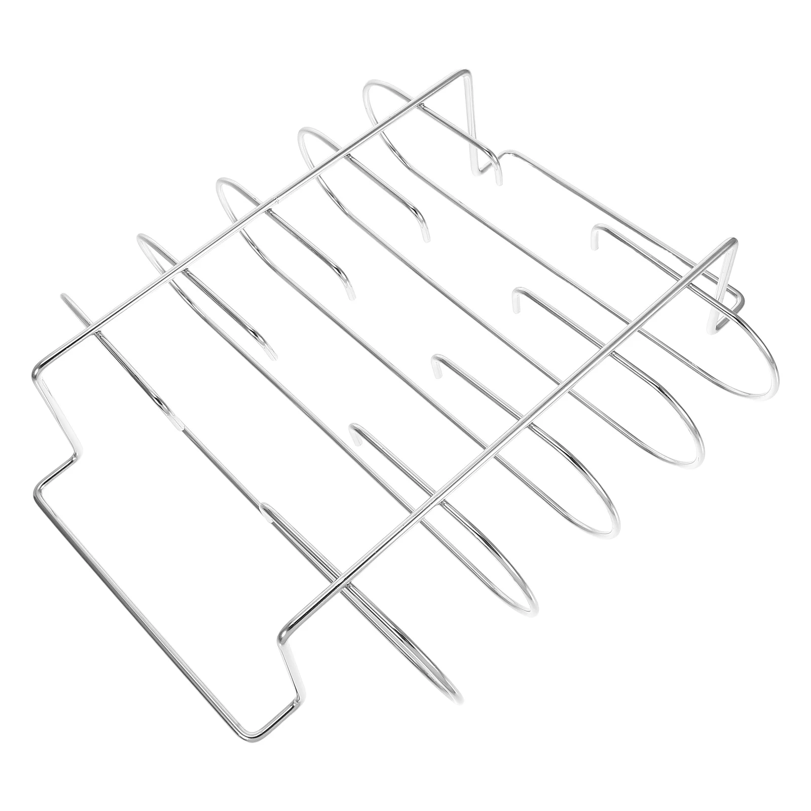 

Roasting Rack for Air Fryer Bbq Chicken Drumstick Holder Vertical Grill Rack Steaks Cooking Grilling Accessories Air Fryer Grill