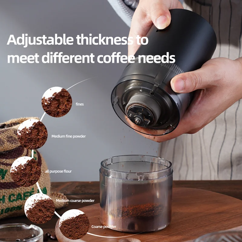 usb-rechargeable-electric-coffee-grinder-adjustable-thickness-mini-portable-ceramic-grinding-core-automatic-coffee-beans-mills