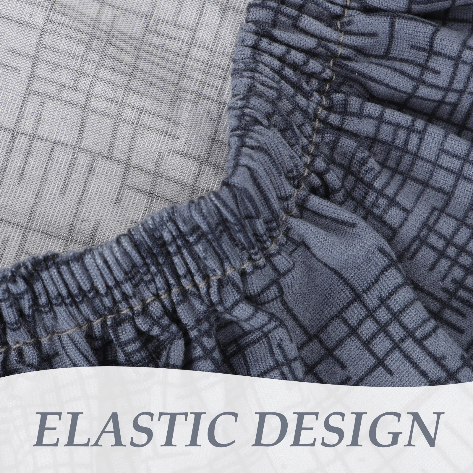 3 قطعة غطاء البراز المستديرة تمتد مرونة قابل للغسل بار البراز مقعد حامي للإزالة الطعام كرسي غطاء الوسادة كرسي حامي #4