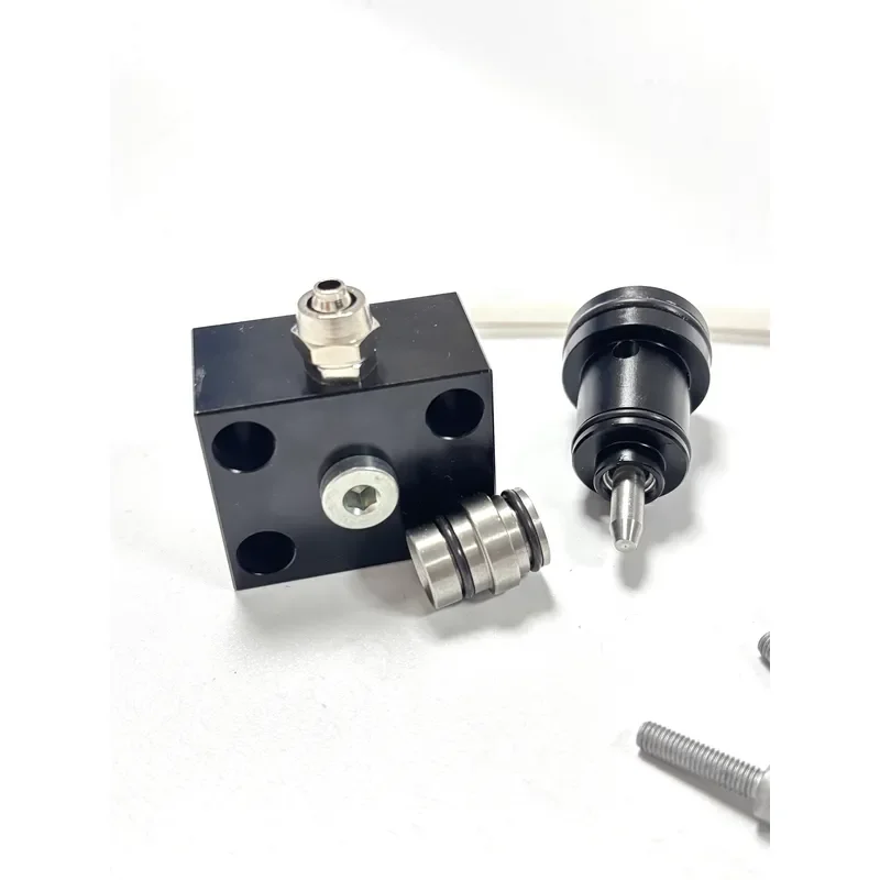 Ro-163008 Replacement Pneumatic Check Valve, Stainless Steel Lined, 8mm Pipe, 4 Sets, Includes 5x20 Screws and Spring Washers