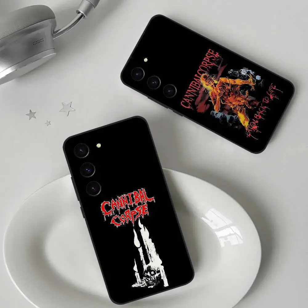 Band C-CannibalS C-Corpse Handyhülle für Samsung Galaxy S21 S22 S23 S24ULTRA S25ULTRA FE Ultra Plus5G A52S S26 Soft Cover