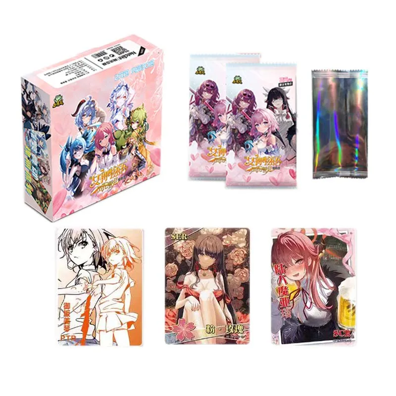 

Wholesales Goddess Story Collection Cards 2m10 Booster Anime Girls Trading Cards Gift