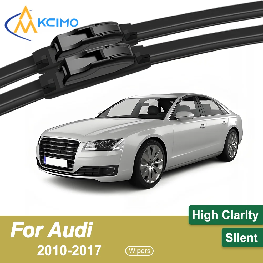 

2-Pack Superior Wiper Blades for Audi A8 D4/4H 2010-2017 All-Season Durable Quiet Wiping Uninterrupted Visibility