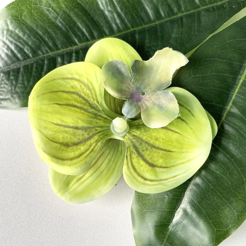 

Butterfly Orchid Orchid Flower Hairpin Hair Accessories Korean Style Seaside Vacation Headwear Side Barrettes Headdress