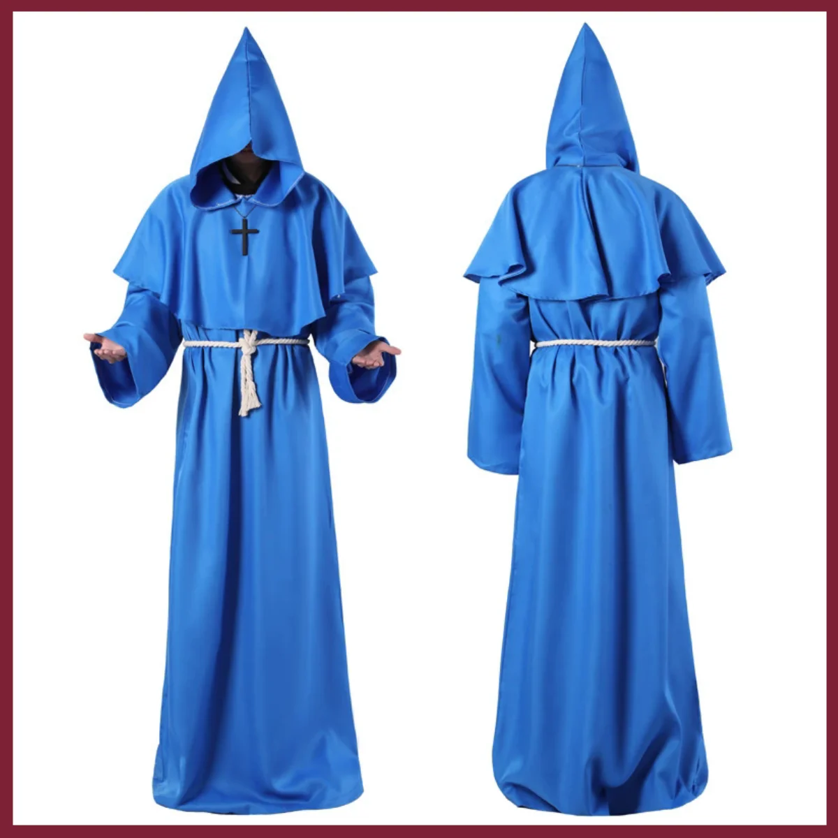 Middle Ages Cosplay Costume Ch - Bathrobe 评论和价格