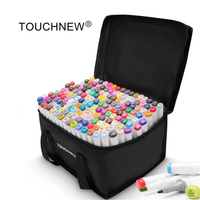 Touchnew 30/40/60/80/168 Color Art Markers Set Dual Headed Artist Sketch Oily Alcohol based markers For Animation Manga