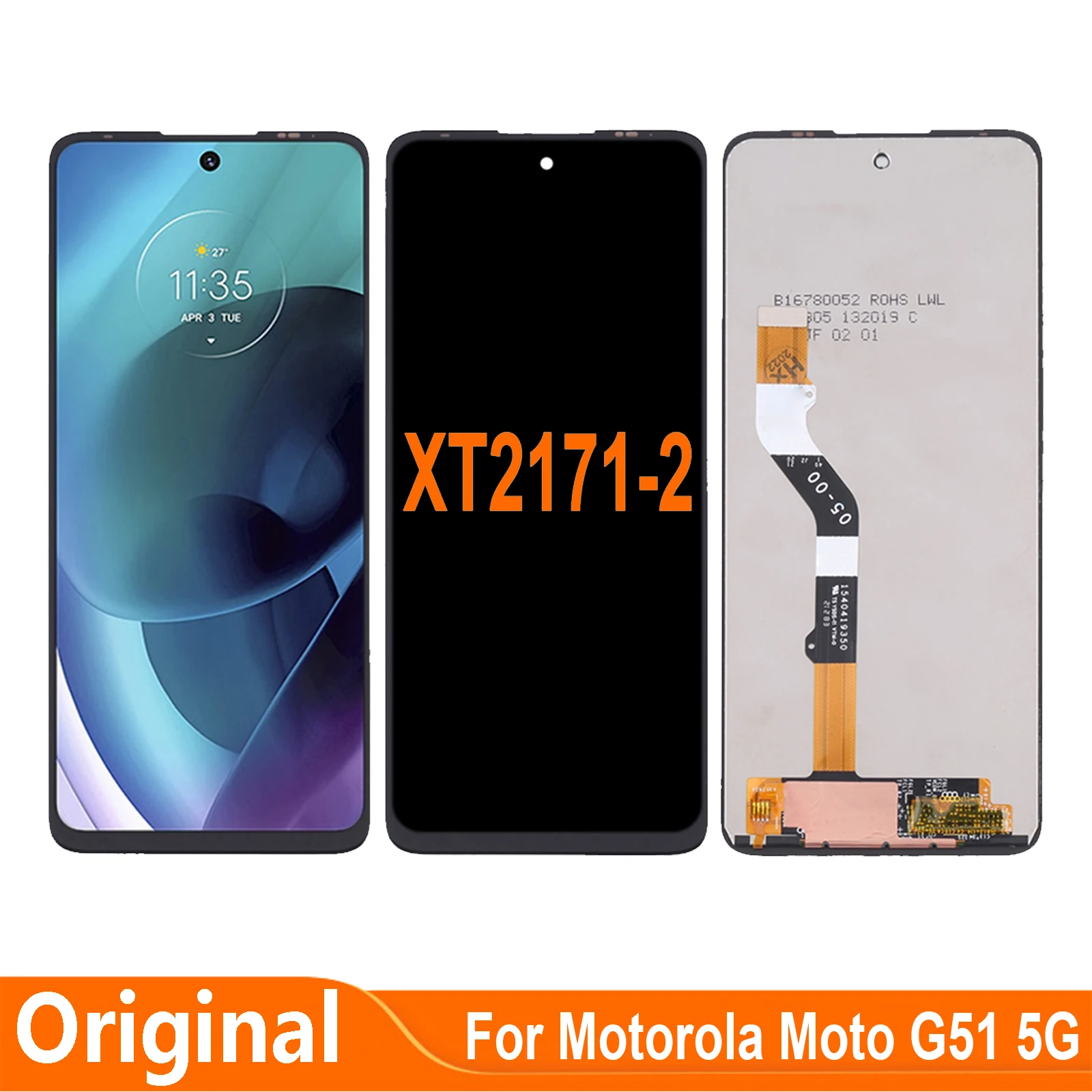 

6,8 ''для Motorola Moto G51 5G LCD дисплей сенсорный экран дигитайзер Запчасти в сборе