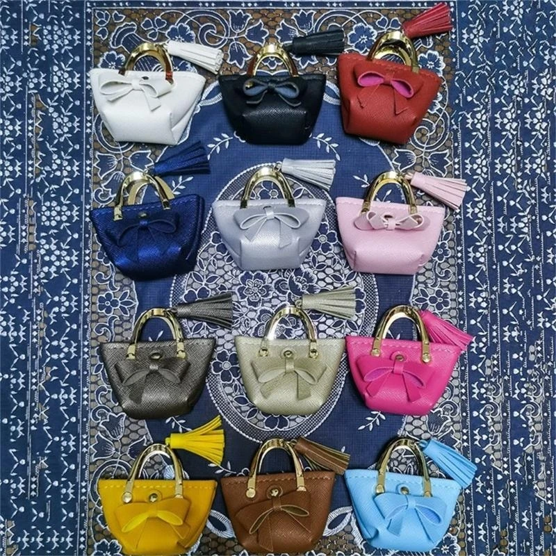 

Y4QA Versatile Mini Bag for 12 Inch Dolls Great for Storage and Photo Props