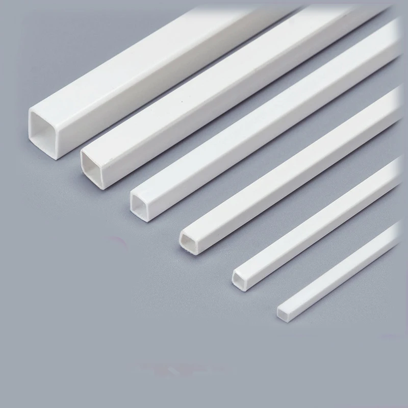 Assembly Model Details Modification Consumables Plastic Hollow Rod ABS Square Tube Length 10CM