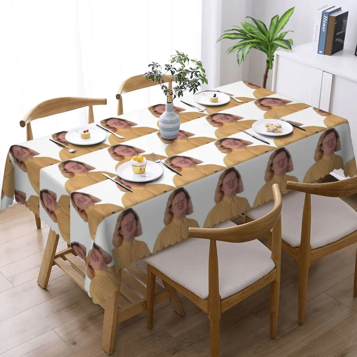 Love On The Spectrum James Scoff Rectangular Tablecloth Waterproof Table Cover for Festival Party Decorations Table Cloth