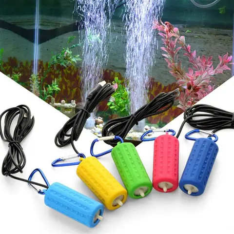 Aquarium Air Pump Small USB Aquarium Fish Tank Oxygen Portable Air Pump Motor Energy Saving Supplies Accessories