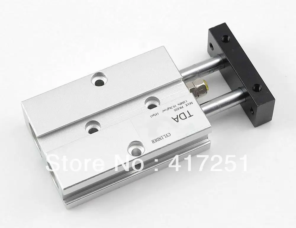 Cylinder TDA 20-40 Compact Type Dual Rod Cylinder Double Acting 20-40mm Accept custom