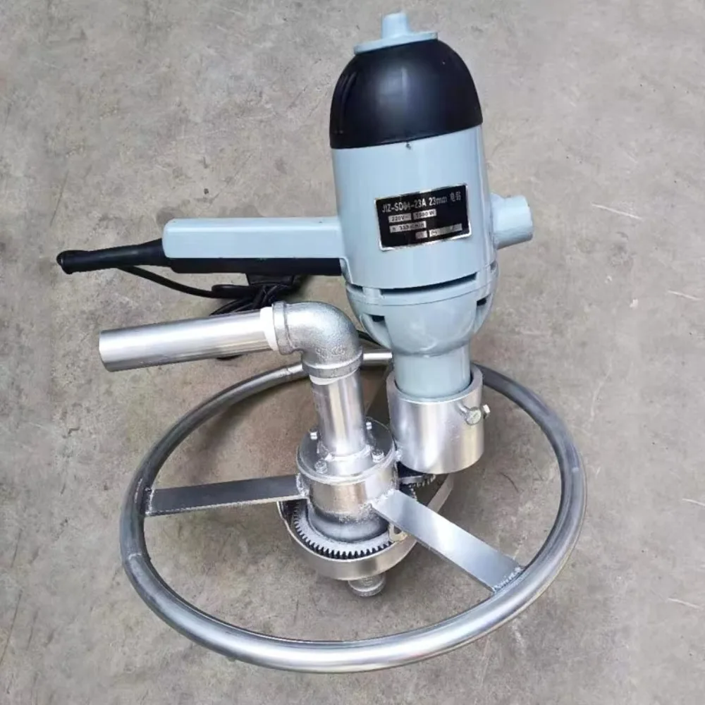 

Простая бытовая ручная электрическая буровая установка дискового типа для водяных скважин, 2,5 кВт, глубина 100 метров.