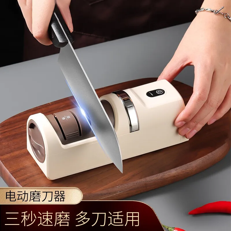 Household kitchen knife fine grinding cutting tool, multi-functional kitchen knife sharpener, quick sharpening stone