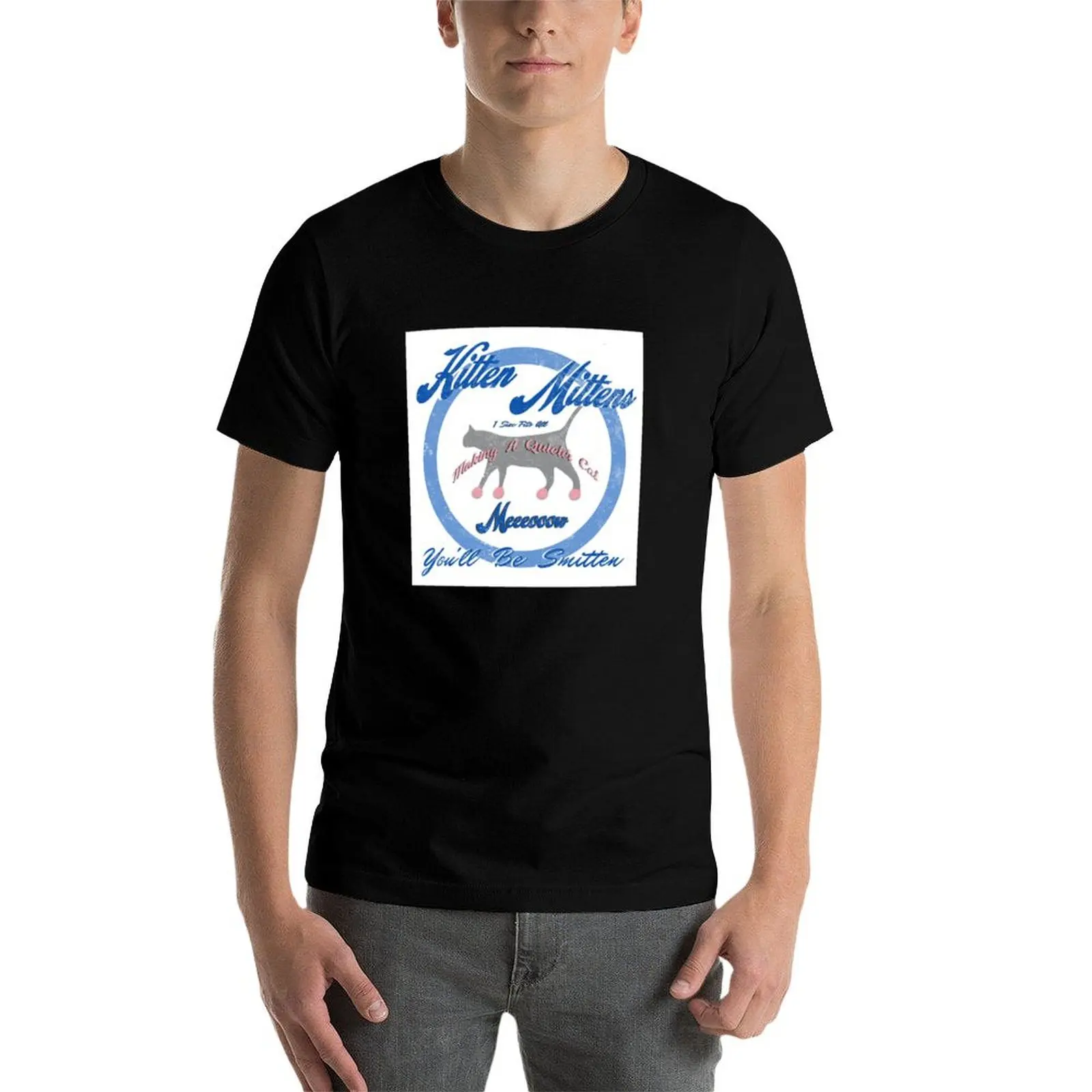 

Kitten Mittens Classic T-Shirt anime t shirts oversize man t shirt heavy cotton t shirts for man cotton funny T-Shirt