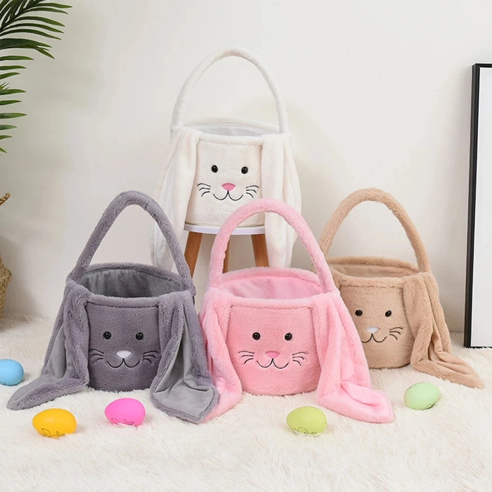 Bunny Bag personalizado para crianças, nome personalizado, ovo, caça, Rhappy, festa de Páscoa, primeiro, menino, menina, bebê, criança, menino, menina, presente