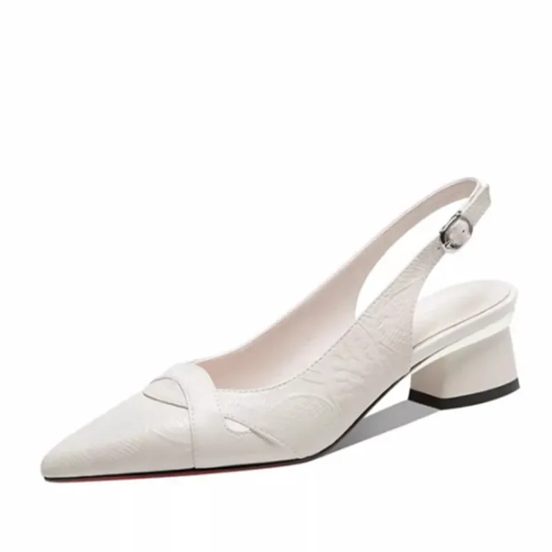 zapatos de mujer women fashion sweet light weight pointed toe beige high quality shoes lady classic comfort office shoes a617