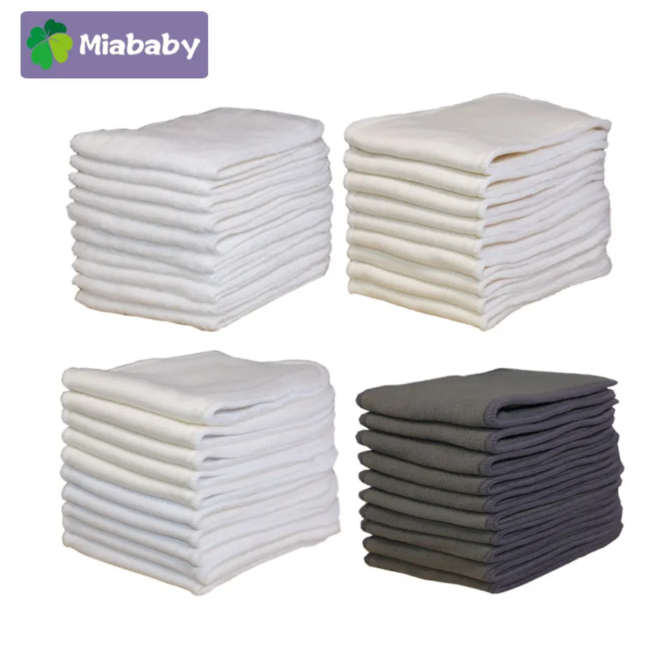 

1pc Reusable Washable Inserts Boosters Liners For Real Pocket Cloth Nappy Diaper microfibre bamboo cotton charcoal insert