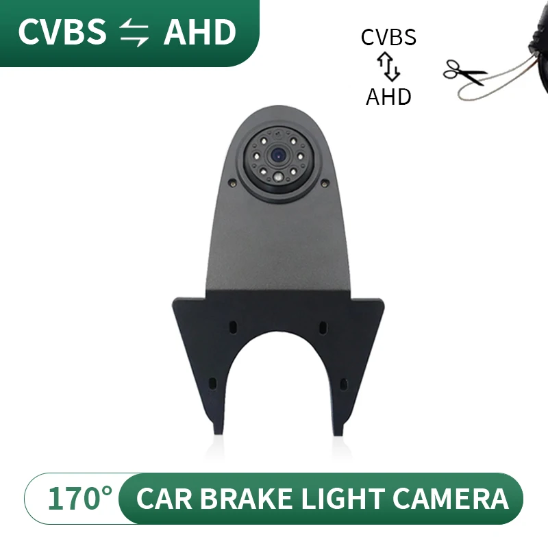 AHD Night Vision Car Brake Light Rear View Reverse Camera For Mercedes Benz Viano Sprinter Vito VW Transporter Crafter