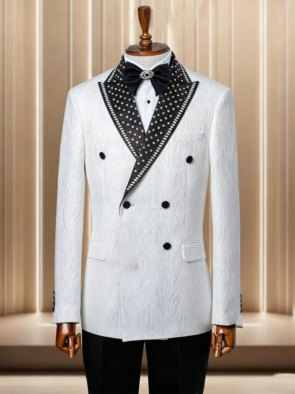 Formal 2 Pieces Jacquard Men W - đánh giá và giá Men'S Formal Wear No Suit