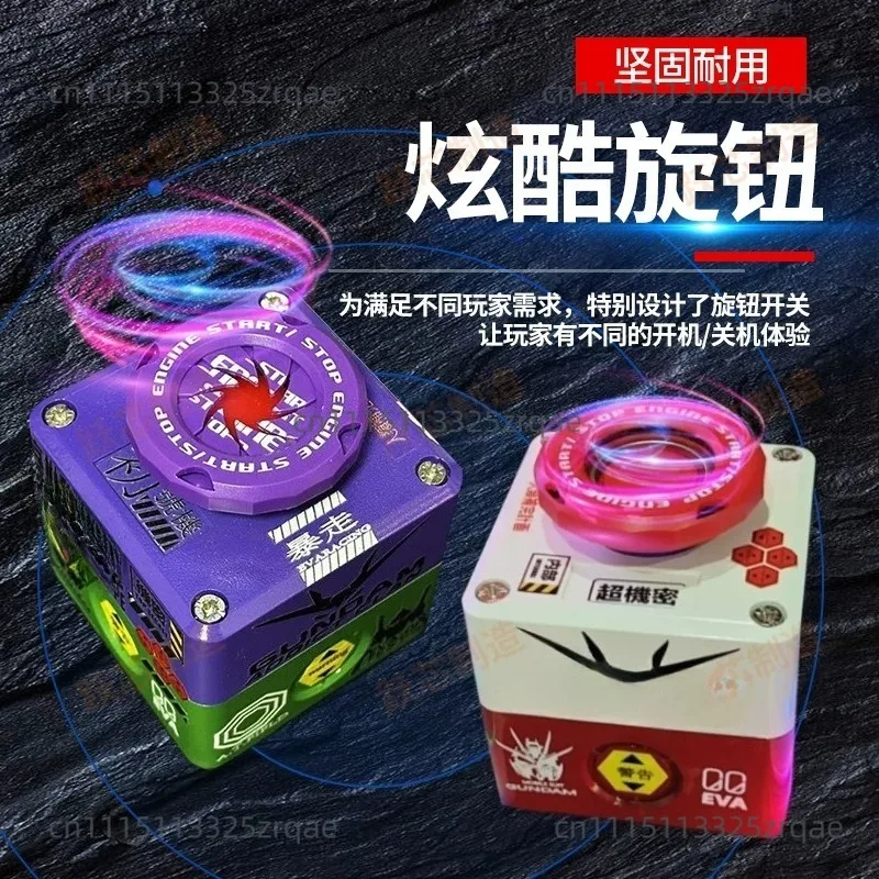 Desktop PC External Wireless Power Button Remote Desktop Start Switch Computer Case Modification Accessory