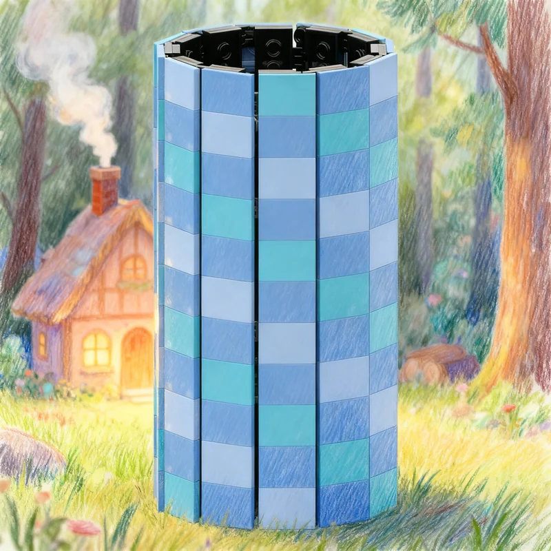 

932 детали MOC: Модель вазы для цветов с утяжеленным дном, конструктор, креативная игрушка, рождественский подарок, идея для DIY