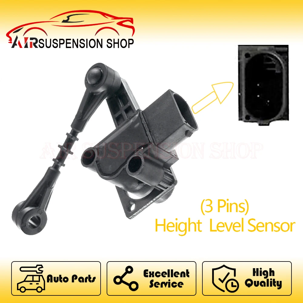 

RQH500071 LR020155A LR020157 LR020156 For Land Rover LR3 Discovery 3 2005-2009 Front Height Level Sensor (3 Pins) Auto Parts