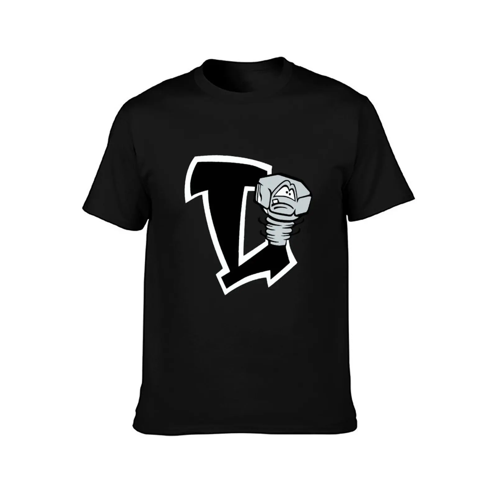Lansing Lugnuts T-Shirt Basic Solid Tee for Daily Use T-Shirt