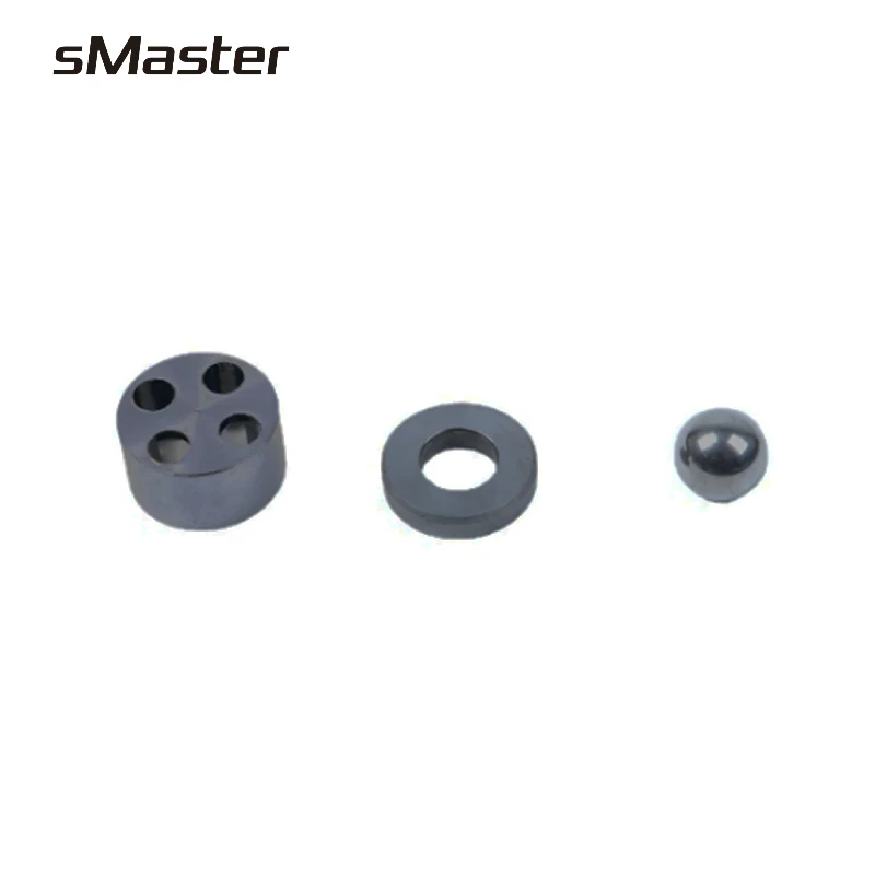 Imagem -01 - Smaster Airless Pulverizador Peças da Bomba de Pintura Guia de Bola com Folha de Liga de Tampa se Encaixe Titan 440 smaster airless pulverizador pecas da bomba de pintura guia de bola com folha de liga de tampa se encaixe titan 440 01